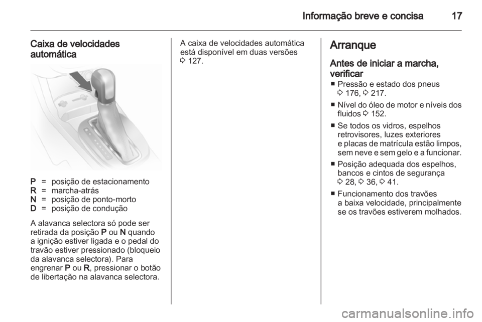OPEL CORSA 2011  Manual de Instruções (in Portugues) 
