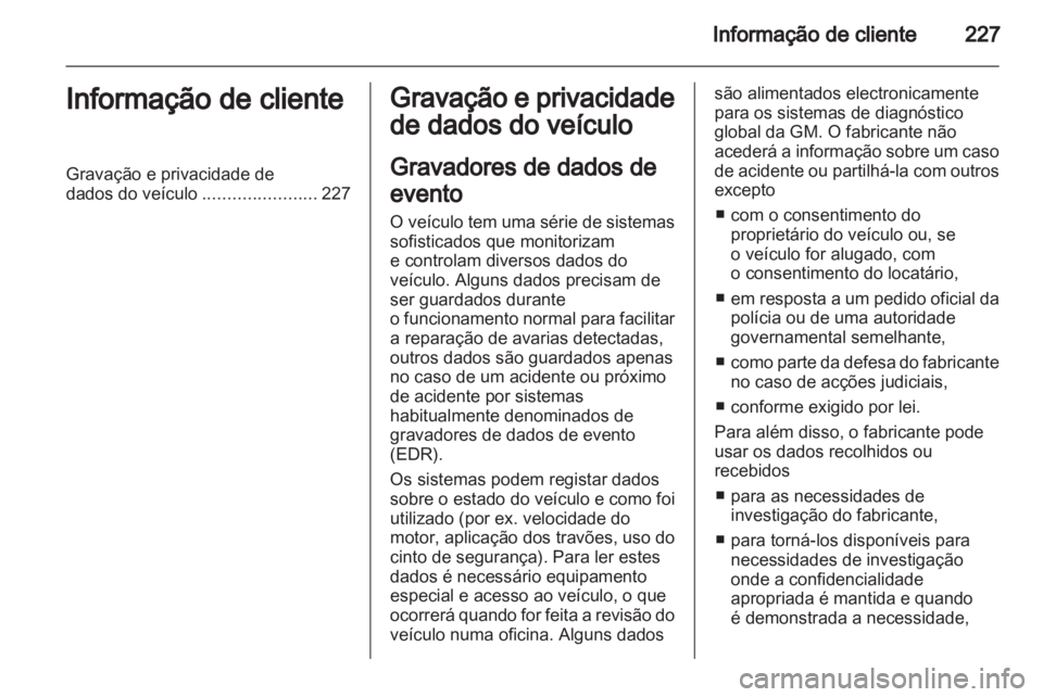 OPEL CORSA 2011  Manual de Instruções (in Portugues) 