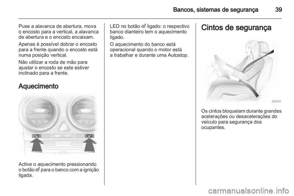 OPEL CORSA 2011  Manual de Instruções (in Portugues) 