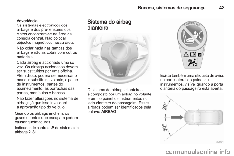 OPEL CORSA 2011  Manual de Instruções (in Portugues) 