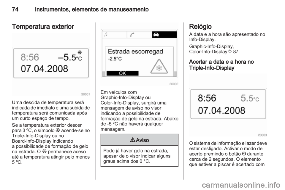 OPEL CORSA 2011  Manual de Instruções (in Portugues) 