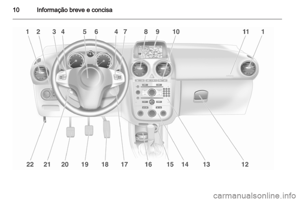OPEL CORSA 2011  Manual de Instruções (in Portugues) 