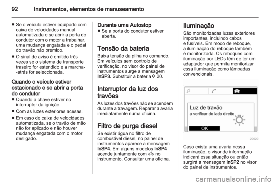 OPEL CORSA 2011  Manual de Instruções (in Portugues) 