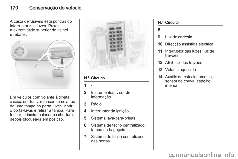 OPEL CORSA 2011.5  Manual de Instruções (in Portugues) 