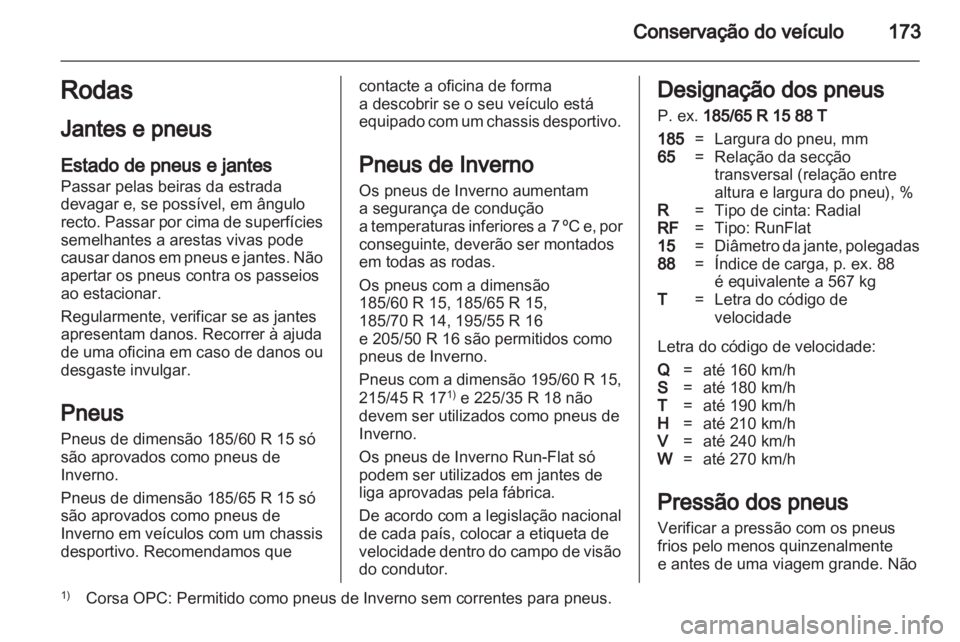 OPEL CORSA 2011.5  Manual de Instruções (in Portugues) 
