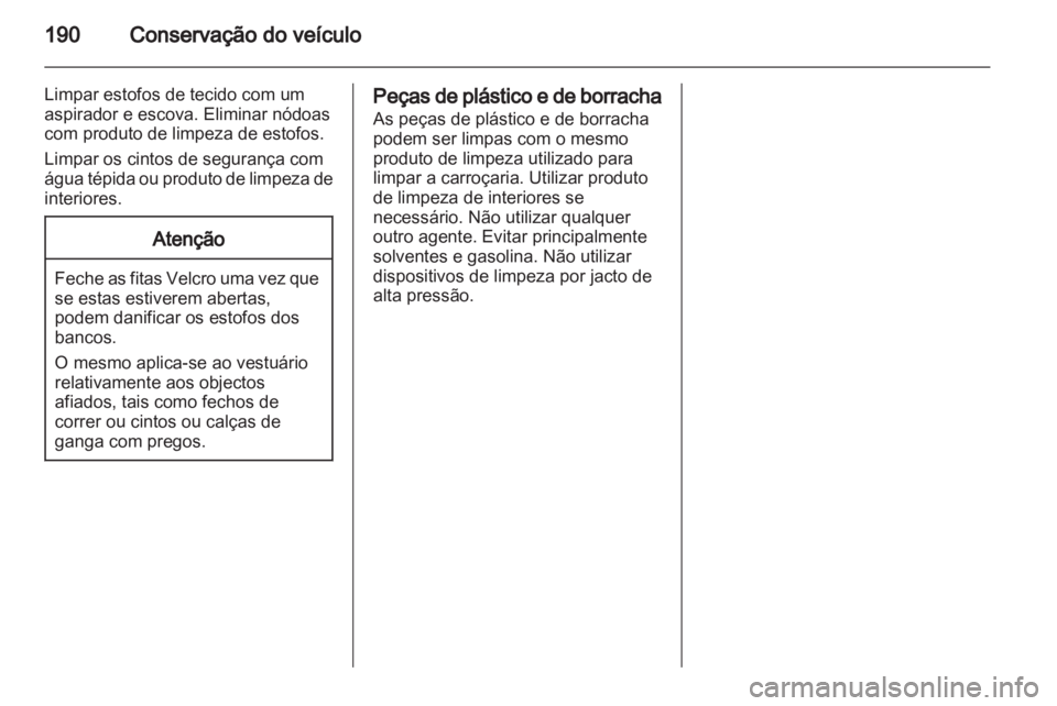 OPEL CORSA 2011.5  Manual de Instruções (in Portugues) 
