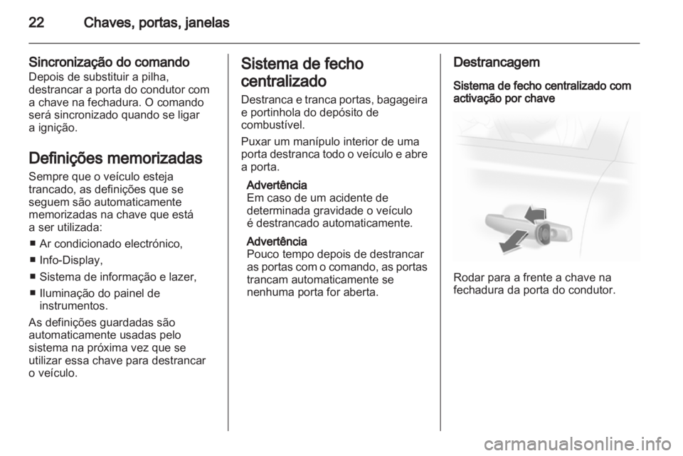 OPEL CORSA 2011.5  Manual de Instruções (in Portugues) 