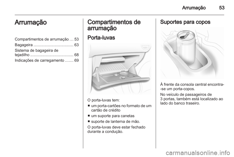 OPEL CORSA 2011.5  Manual de Instruções (in Portugues) 