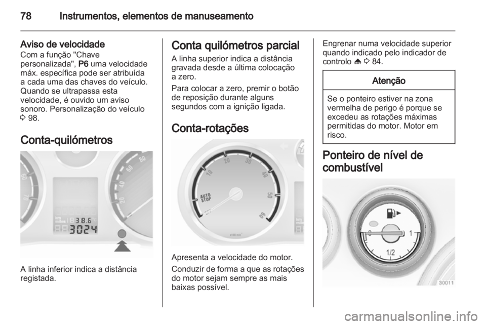 OPEL CORSA 2011.5  Manual de Instruções (in Portugues) 