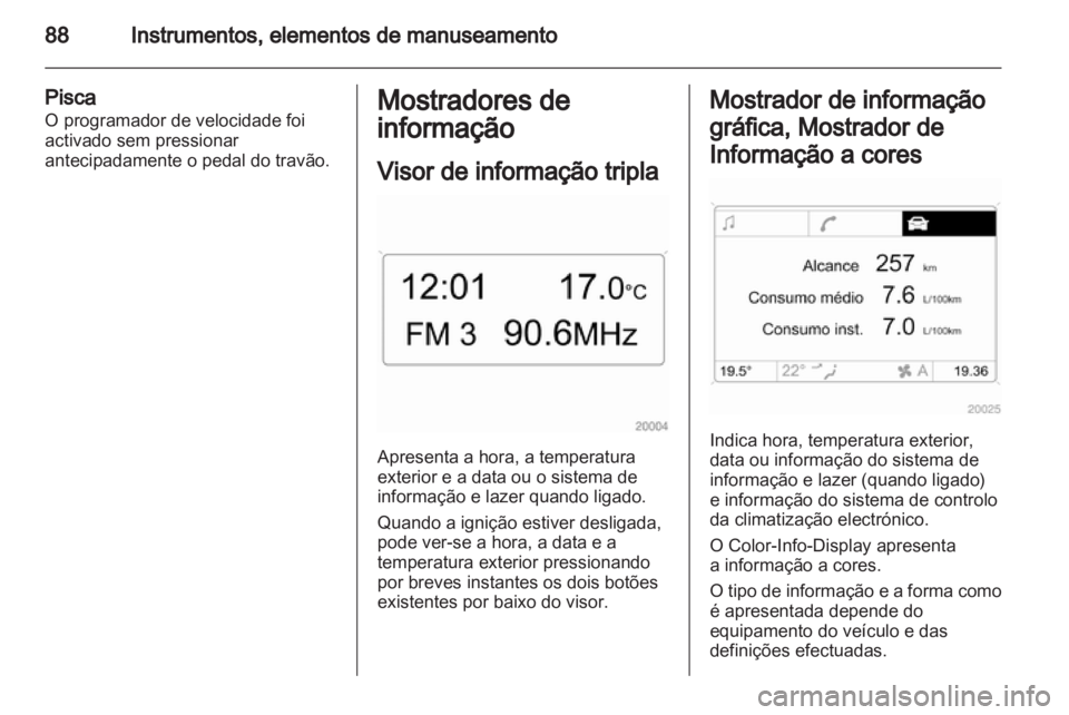 OPEL CORSA 2011.5  Manual de Instruções (in Portugues) 