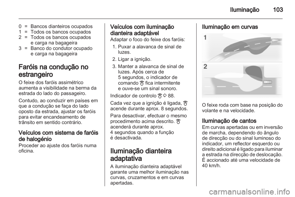 OPEL CORSA 2012  Manual de Instruções (in Portugues) 