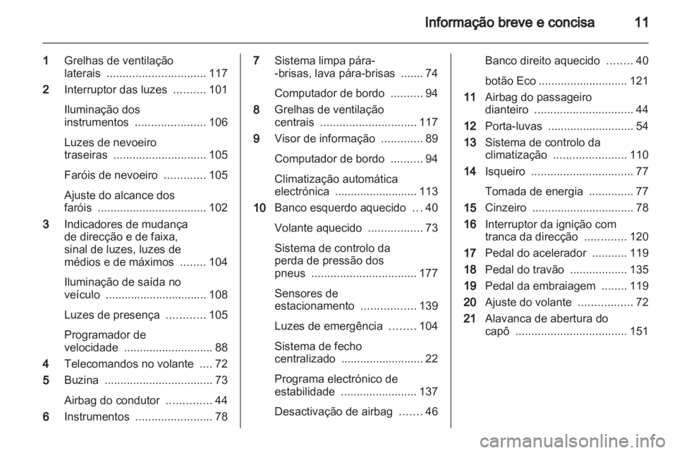 OPEL CORSA 2012  Manual de Instruções (in Portugues) 