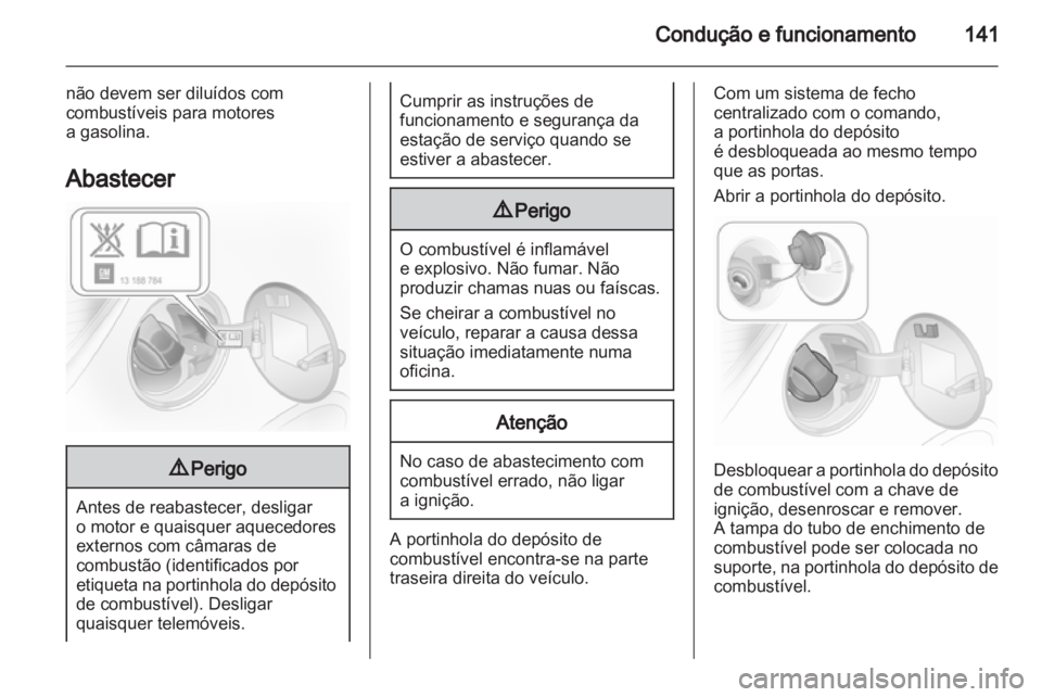OPEL CORSA 2012  Manual de Instruções (in Portugues) 