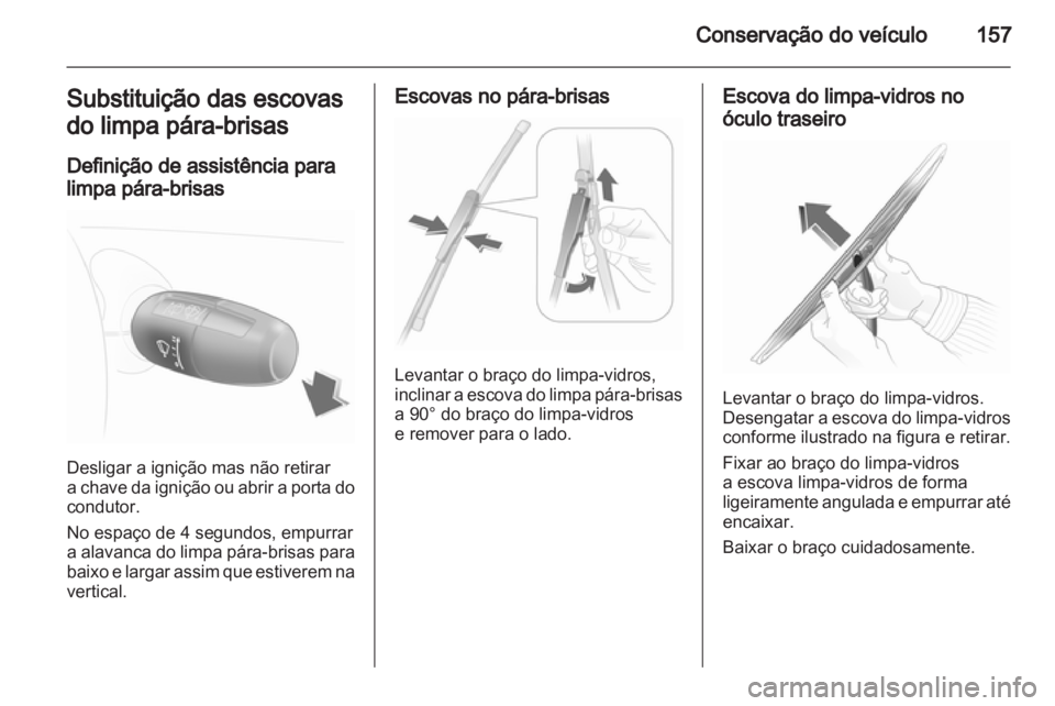 OPEL CORSA 2012  Manual de Instruções (in Portugues) 