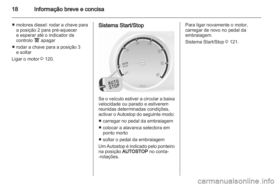 OPEL CORSA 2012  Manual de Instruções (in Portugues) 