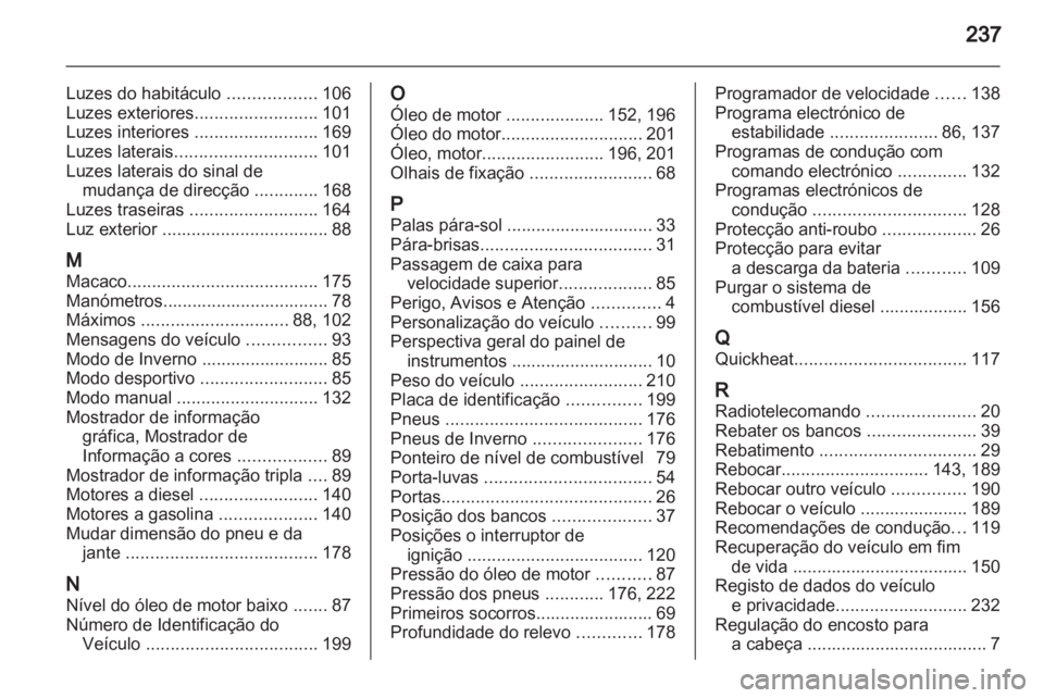 OPEL CORSA 2012  Manual de Instruções (in Portugues) 