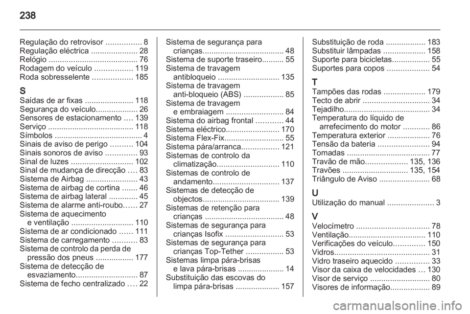 OPEL CORSA 2012  Manual de Instruções (in Portugues) 