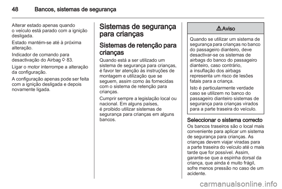 OPEL CORSA 2012  Manual de Instruções (in Portugues) 