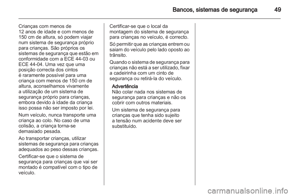 OPEL CORSA 2012  Manual de Instruções (in Portugues) 