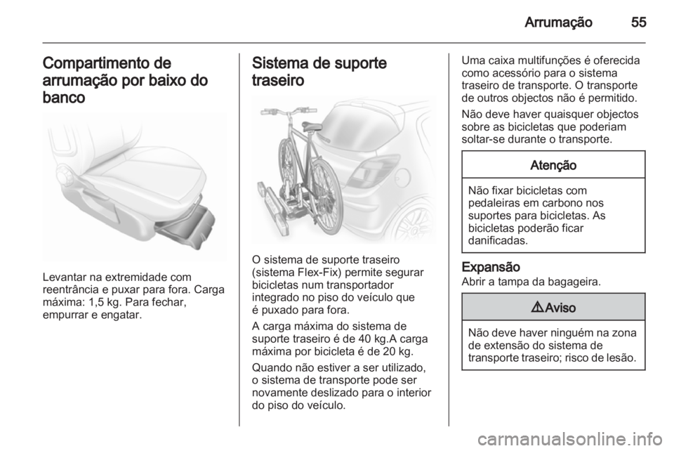 OPEL CORSA 2012  Manual de Instruções (in Portugues) 
