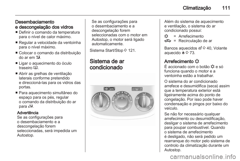 OPEL CORSA 2012.5  Manual de Instruções (in Portugues) 