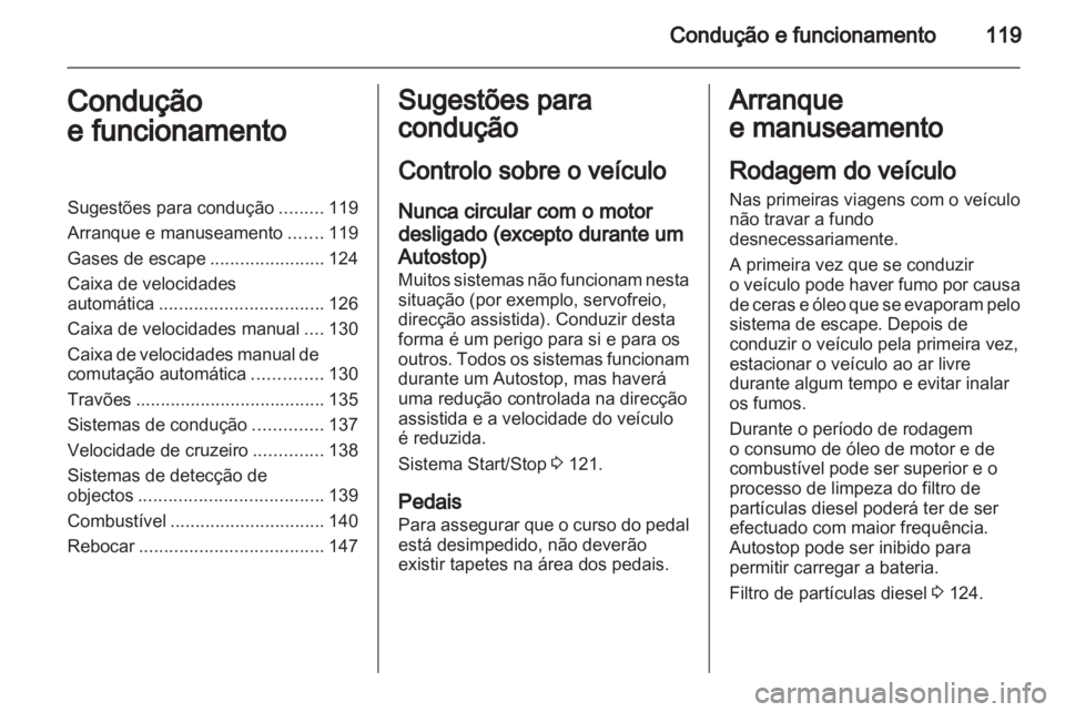 OPEL CORSA 2012.5  Manual de Instruções (in Portugues) 