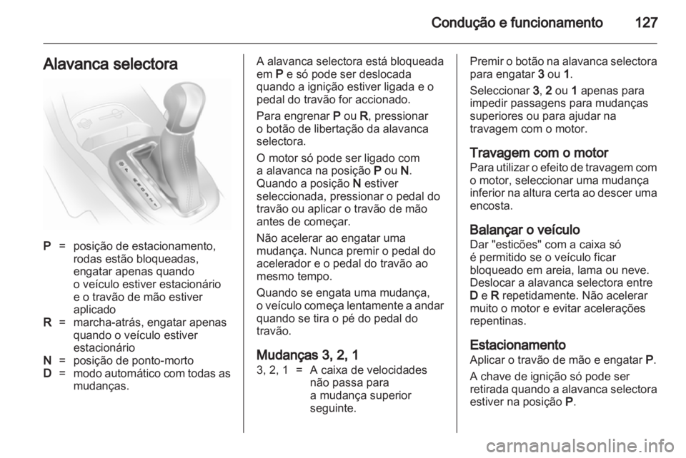 OPEL CORSA 2012.5  Manual de Instruções (in Portugues) 