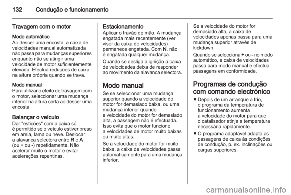 OPEL CORSA 2012.5  Manual de Instruções (in Portugues) 