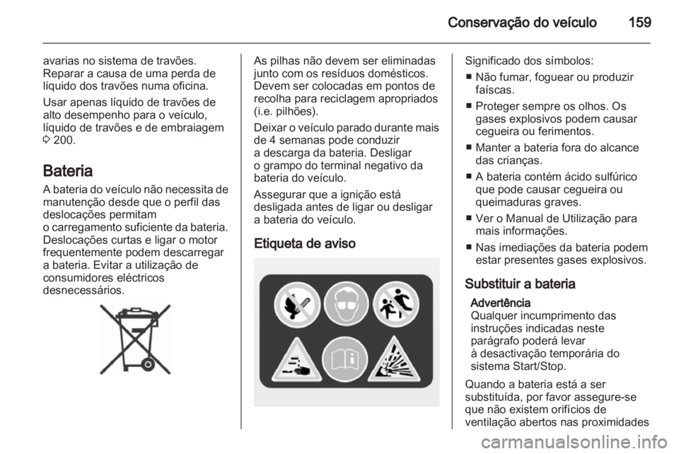 OPEL CORSA 2012.5  Manual de Instruções (in Portugues) 
