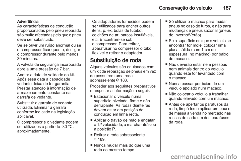 OPEL CORSA 2012.5  Manual de Instruções (in Portugues) 