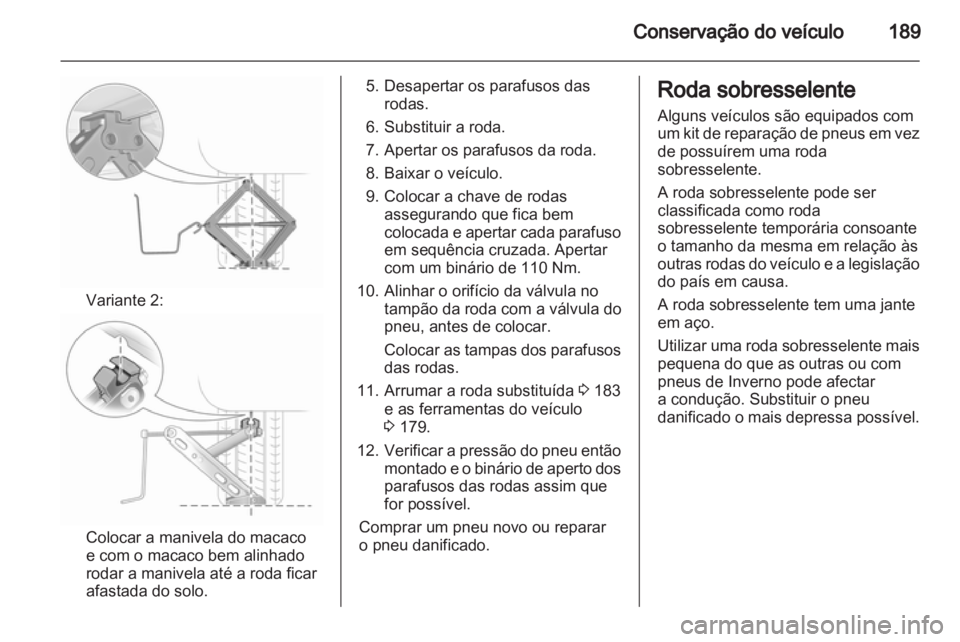 OPEL CORSA 2012.5  Manual de Instruções (in Portugues) 