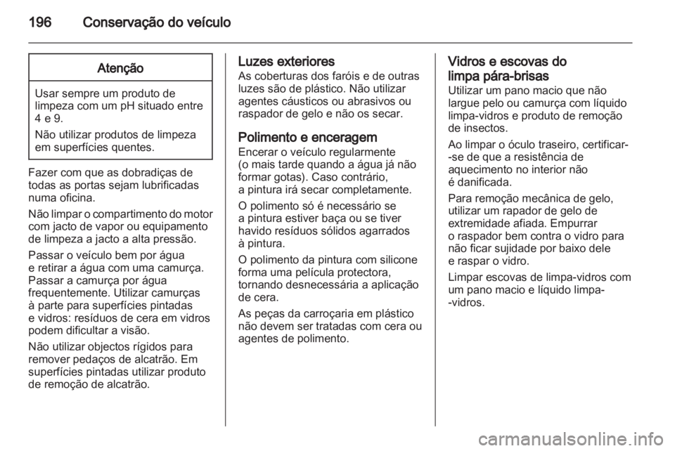 OPEL CORSA 2012.5  Manual de Instruções (in Portugues) 