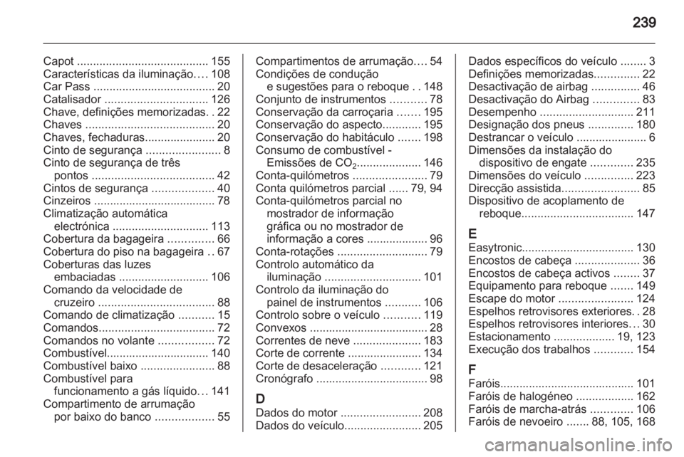 OPEL CORSA 2012.5  Manual de Instruções (in Portugues) 