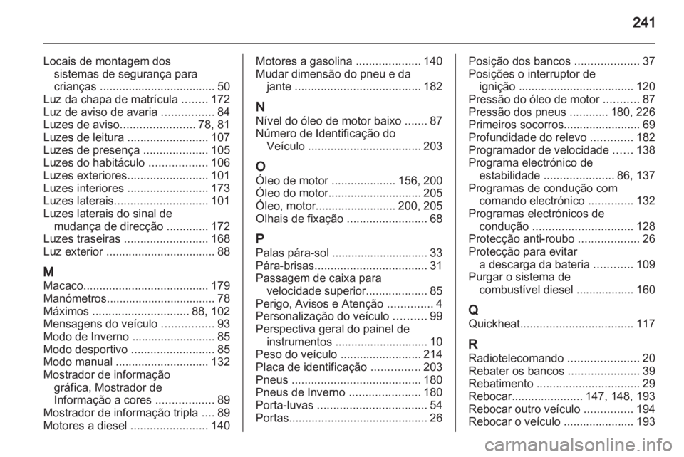 OPEL CORSA 2012.5  Manual de Instruções (in Portugues) 