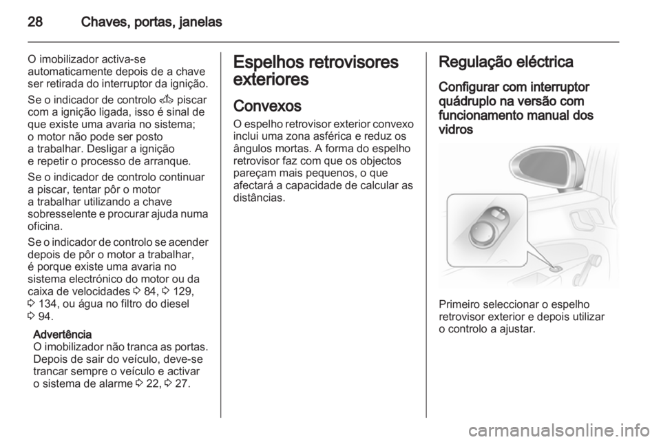 OPEL CORSA 2012.5  Manual de Instruções (in Portugues) 