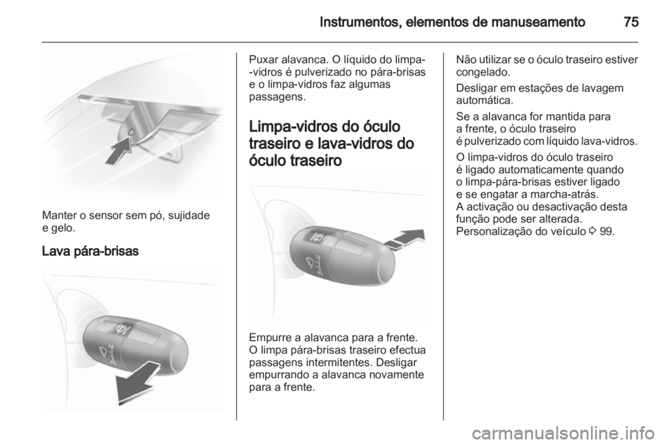 OPEL CORSA 2012.5  Manual de Instruções (in Portugues) 
