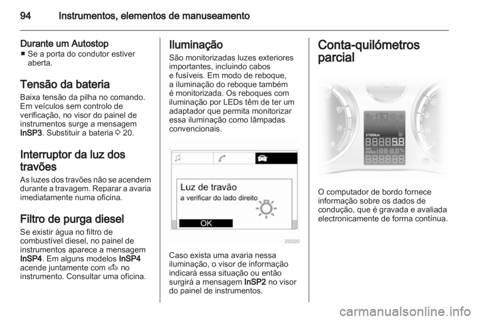 OPEL CORSA 2012.5  Manual de Instruções (in Portugues) 