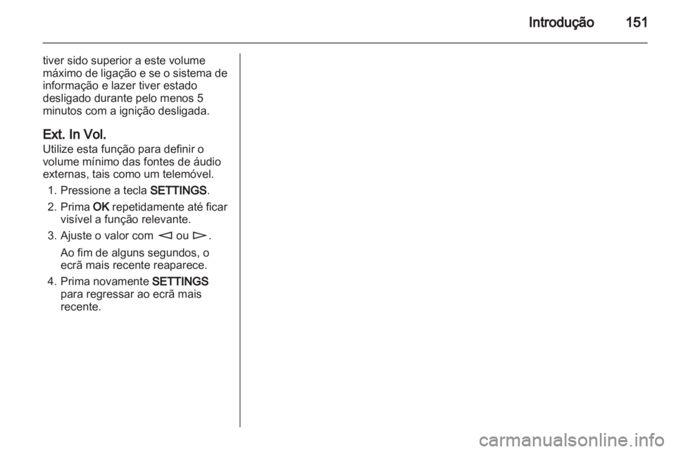 OPEL CORSA 2013  Manual de Informação e Lazer (in Portugues) 