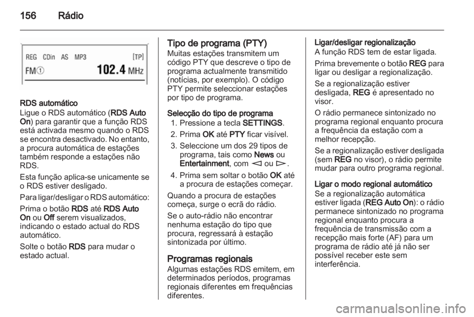 OPEL CORSA 2013  Manual de Informação e Lazer (in Portugues) 