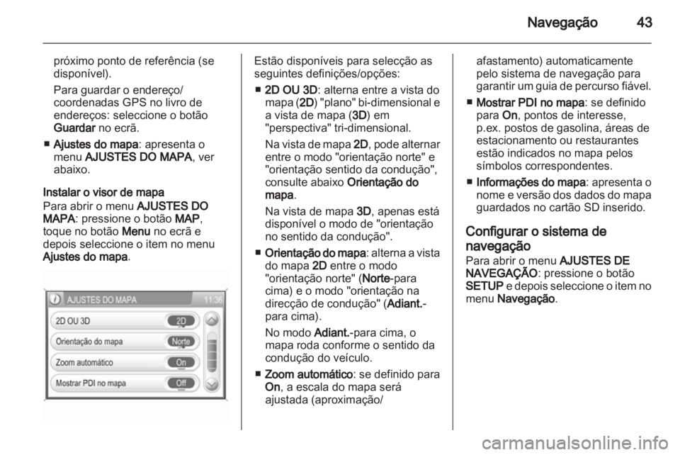 OPEL CORSA 2013  Manual de Informação e Lazer (in Portugues) 