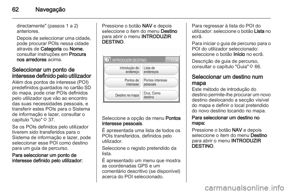 OPEL CORSA 2013  Manual de Informação e Lazer (in Portugues) 