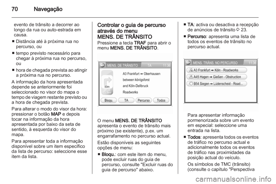 OPEL CORSA 2013  Manual de Informação e Lazer (in Portugues) 