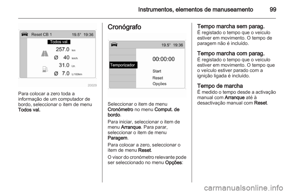 OPEL CORSA 2013  Manual de Instruções (in Portugues) 