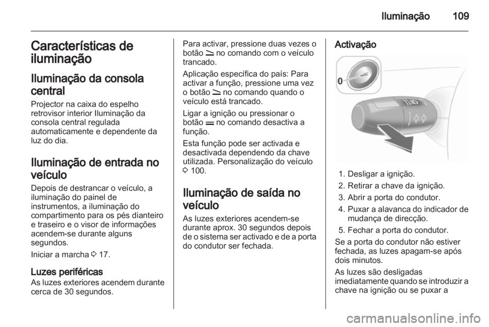 OPEL CORSA 2013  Manual de Instruções (in Portugues) 