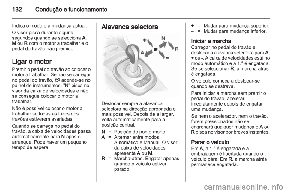 OPEL CORSA 2013  Manual de Instruções (in Portugues) 