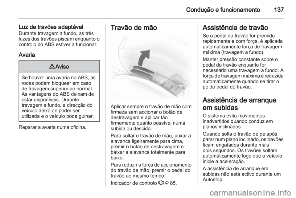 OPEL CORSA 2013  Manual de Instruções (in Portugues) 