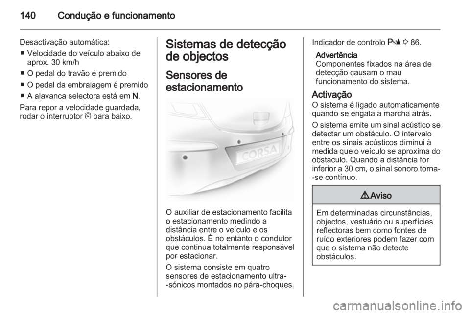 OPEL CORSA 2013  Manual de Instruções (in Portugues) 