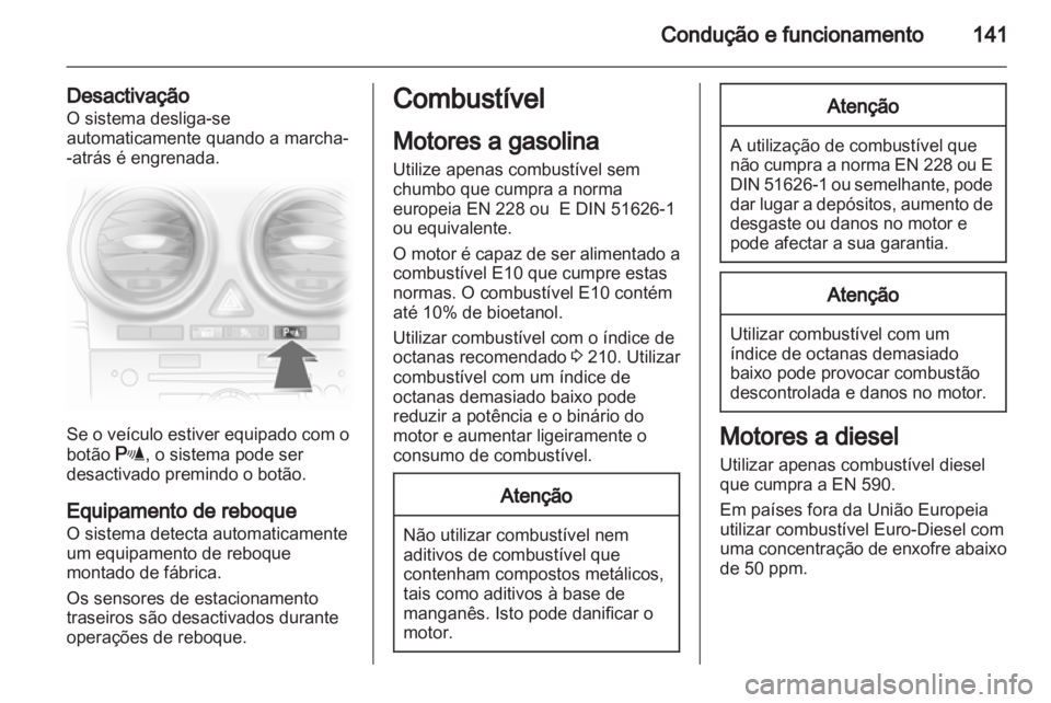 OPEL CORSA 2013  Manual de Instruções (in Portugues) 