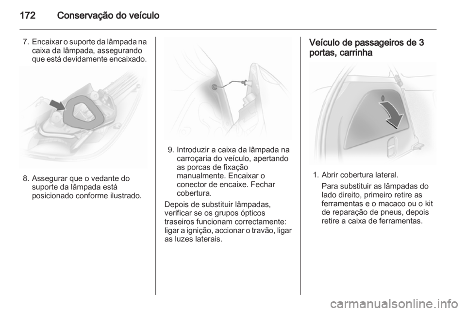 OPEL CORSA 2013  Manual de Instruções (in Portugues) 