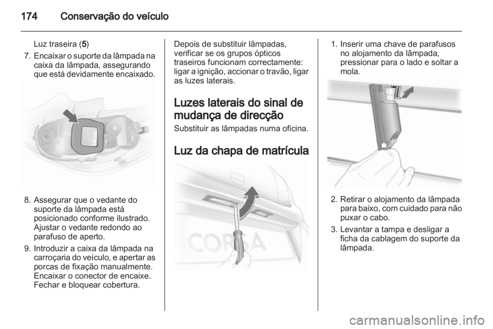 OPEL CORSA 2013  Manual de Instruções (in Portugues) 